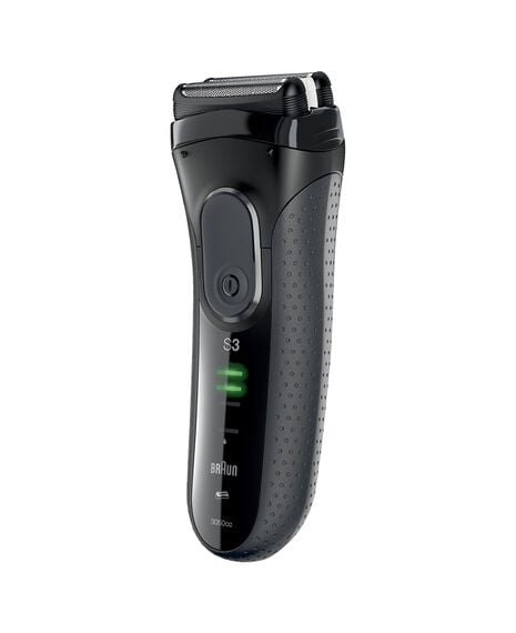 Series 3 ProSkin Washable Electric Shaver Black with Clean&Charge Station